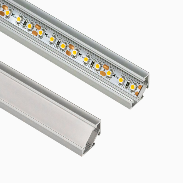 Aluprofil C Hörn 45gr 16x16mm