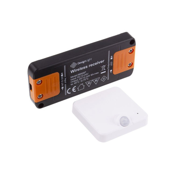 Rörelsesensor / Pir-sensor för ledlister 12/24V 6A