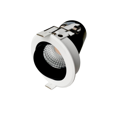 Hector - Liten avbländad downlight dynamisk vit 11W Ø:80mm