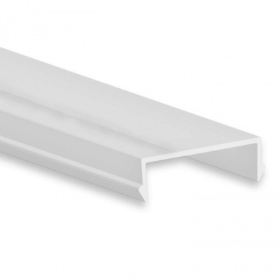 Front plast till EL profiler Klar 2m