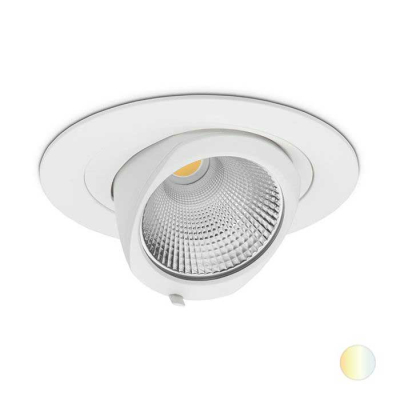 Takspotlight infälld DL-QA-mini Dynamisk vit