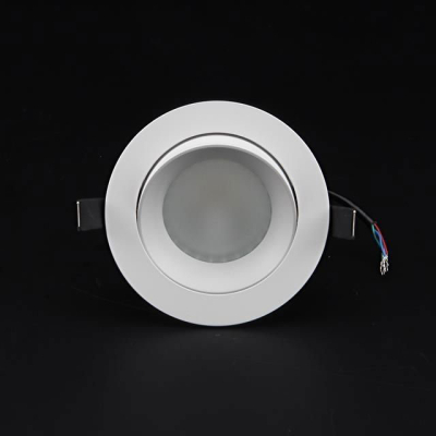 Udde RGBW Downlight 24V 16W - Ø:110mm Vit