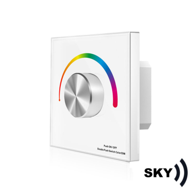Väggkontroll SKY RGB Vit