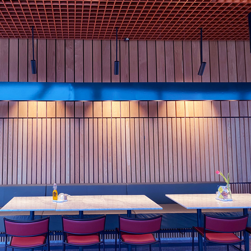 Spotlights till restaurang